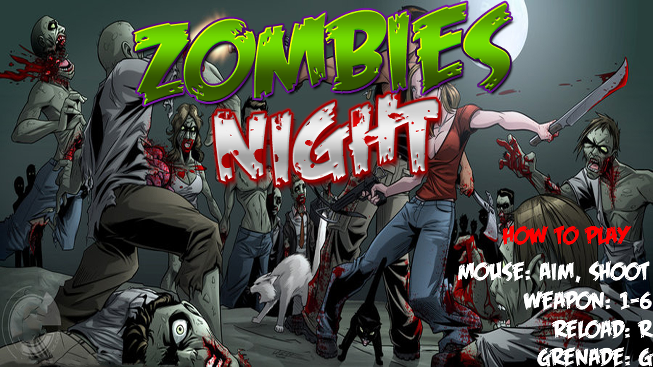 download zombie night game